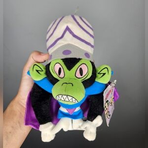 Power Puff Girls Mojo JoJo Cartoon Network Warner Bros. Plush Toy 8"